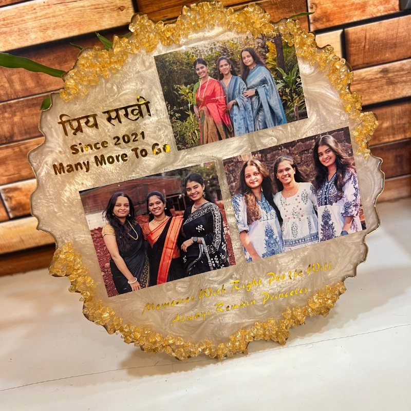 Resin Photo Platter